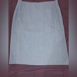 Giorgio Armani Blue/Gray Pencil Skirt